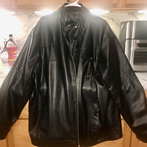 Jackets & Blazers - Plus Size Vegan Leather Jacket